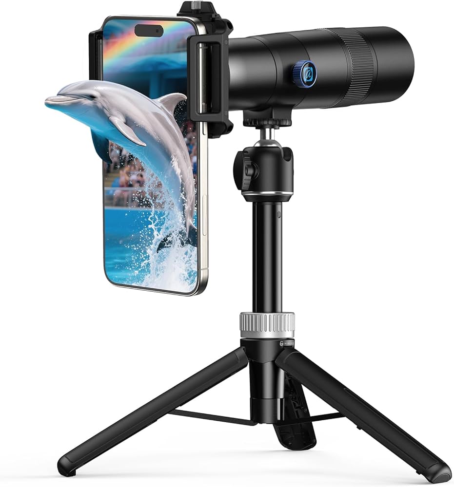 Amazon.co.jp: 【2025年新版】 APEXEL スマホ望遠レンズ 30倍 単眼鏡