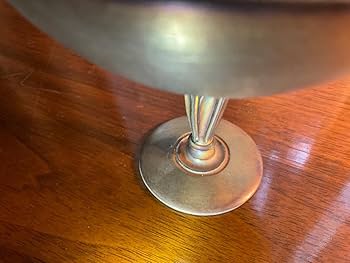 伊藤剛俊銀箔押しのような脚付杯洗練された形、美しいデザイン未使用