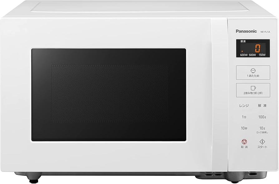 Amazon | パナソニック 電子レンジ 単機能 フラットテーブル 22L 新