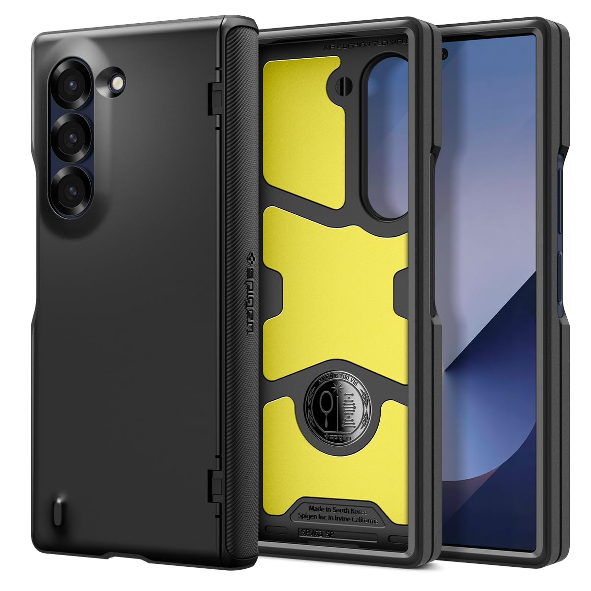Amazon | Spigen Galaxy Z Fold 6 ケース 全面保護 フルカバー 3重構造
