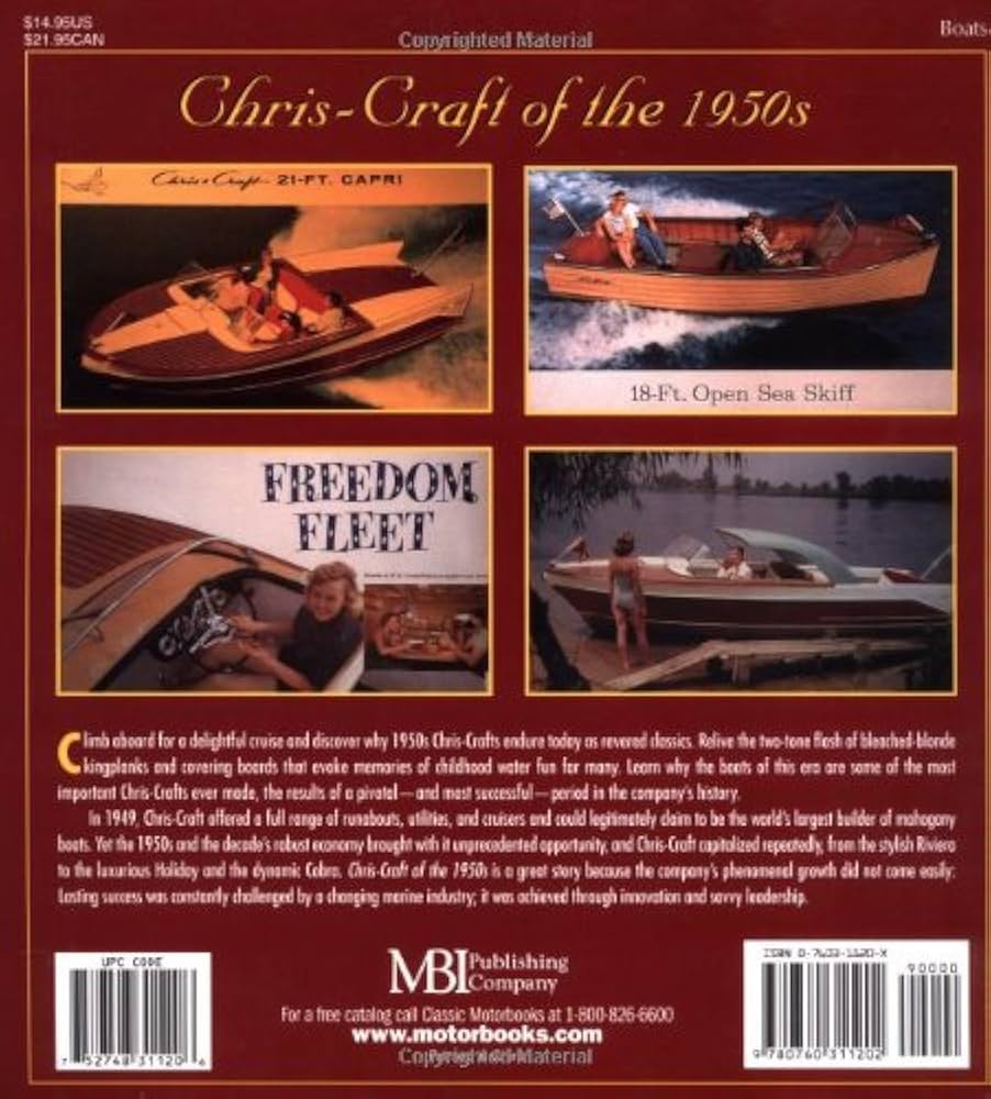 Chris-Craft of the 1950s (Enthusiast Color Series): Savage, Jack