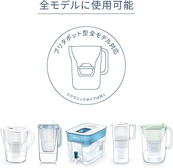Amazon｜ブリタ カートリッジ 浄水器 ポット型 交換用 6個入 PFOS/PFOA