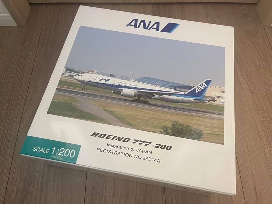 超レア！ANA B777-200 1/200 JA714A IOJ