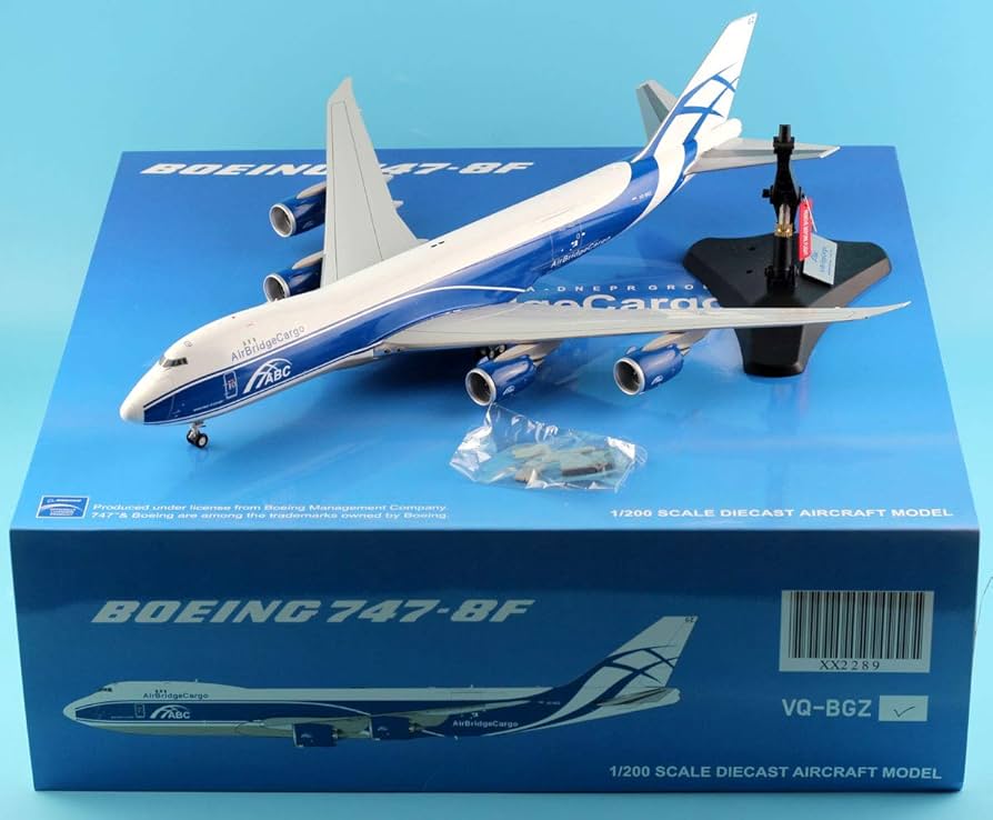 AirBridgeCargo Boeing B747-8F 特別版 1/200 AirBridgeCargo Boeing