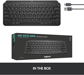 Amazon.com: Logitech MX Keys Mini Wireless Bluetooth Keyboard in