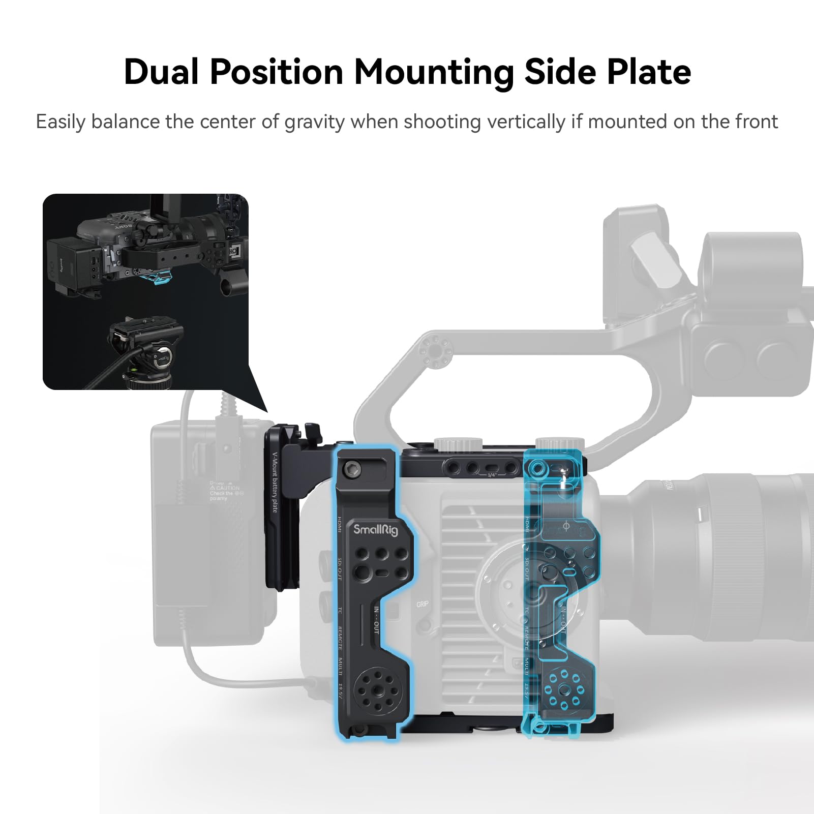 Amazon.com : SMALLRIG FX6 Camera Cage Kit for Sony FX6, Compact