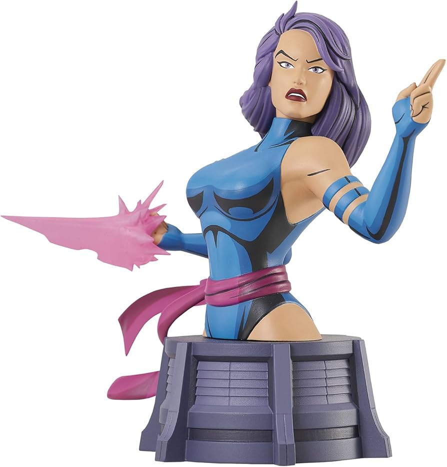Amazon.com: Marvel Animated X-Men: Psylocke 1:7 Scale Bust : Toys