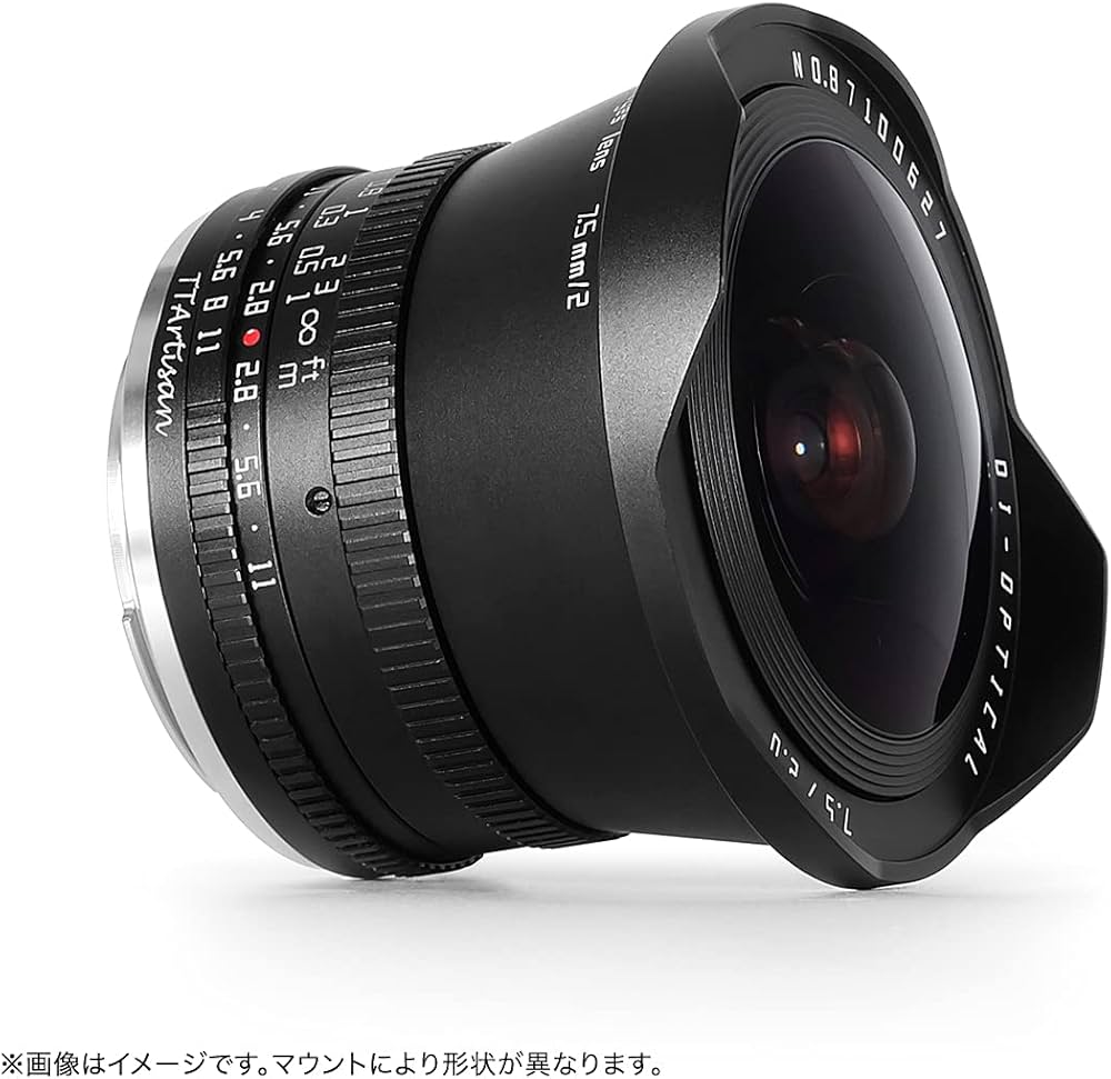 Amazon.co.jp: TTArtisan MF 7.5mm F2 マイクロフォーサーズ Fisheye