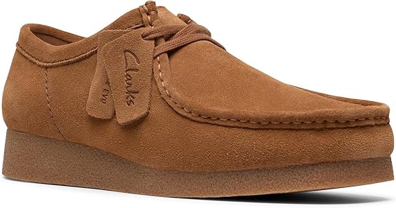 Amazon.com | Clarks Mens Wallabee EVO Brown Oxfords & Lace Ups