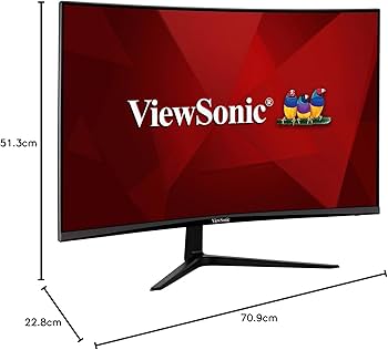 Amazon.co.jp: ViewSonic ビューソニックジャパン 31.5インチ 曲面型