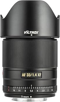 Amazon.com : VILTROX 33mm F1.4 fujifilm X Mount f/1.4 XF AF Auto