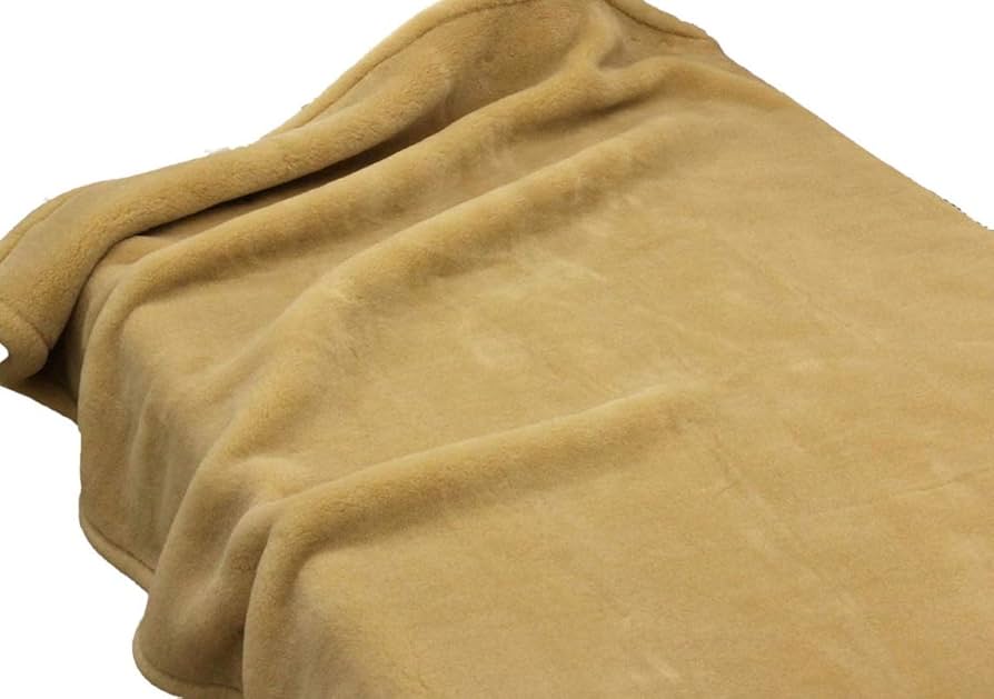 Amazon｜掛け セミダブル 洗える メリノ ウール マイヤー毛布 公式三井