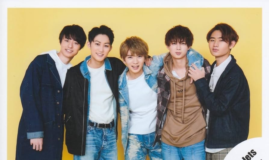 Amazon.co.jp: HiHi Jets 公式 生 写真（集合）HHJ00019 : おもちゃ