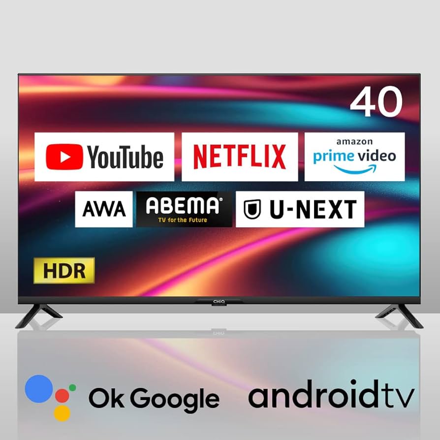 Amazon | チューナーレステレビ 40型 スマートテレビ 配信動画のみ