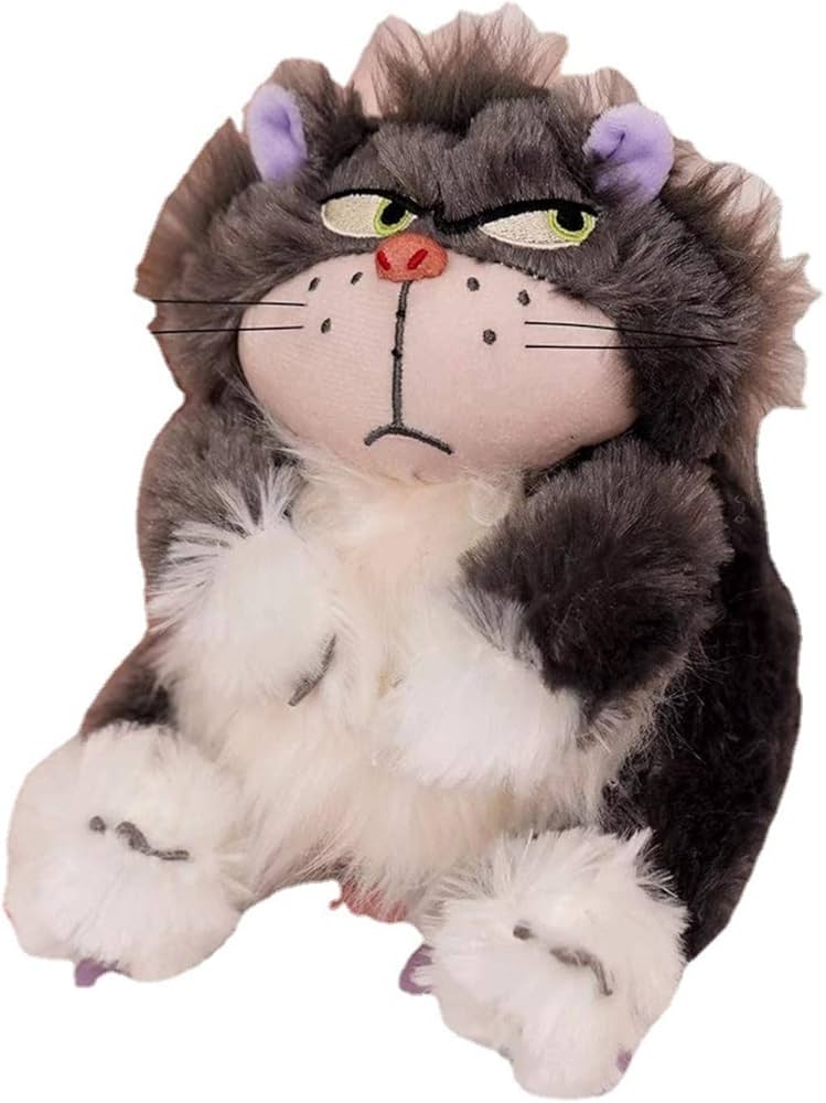 Amazon.co.jp: ルシファー猫ぬいぐるみ、シンデレラルシファー猫漫画