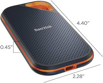 SanDisk 2TB Extreme PRO Portable External SSD - Up to 1050MB/s