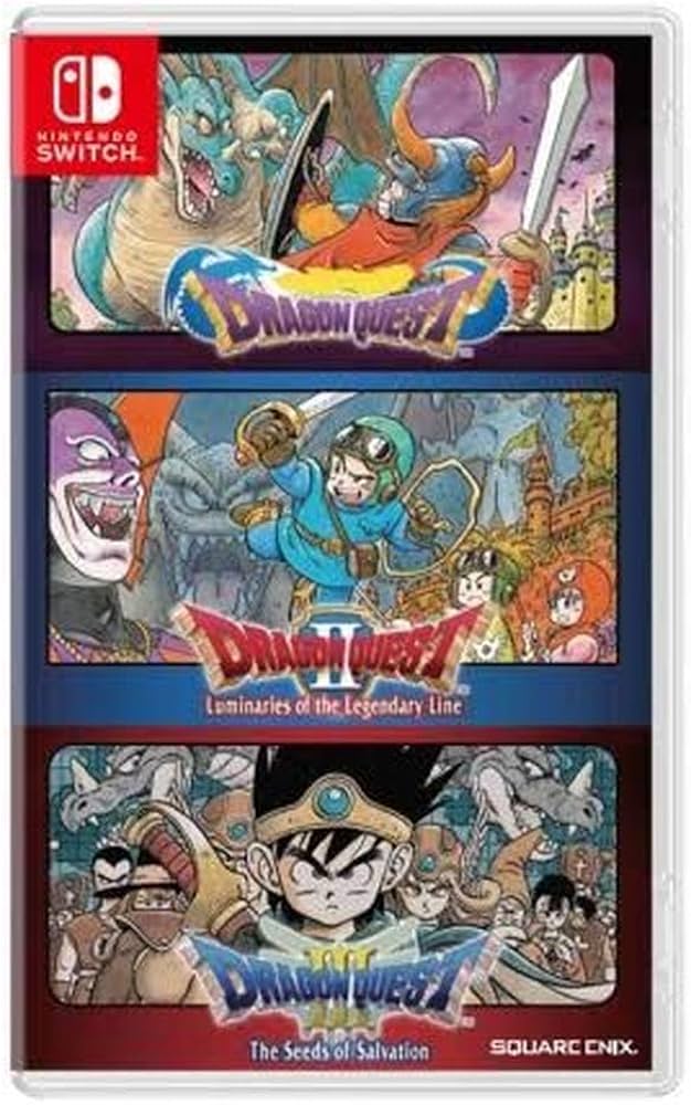Amazon.com: NSW DRAGON QUEST 1+2+3 COLLECTION (MULTI-LANGUAGE