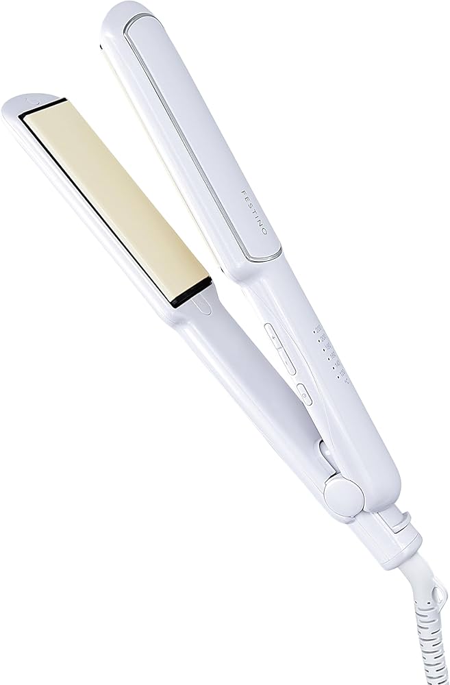 WAVY TALK ストレートヘアアイロン ホワイト Amazon.co.jp: Wavytalk
