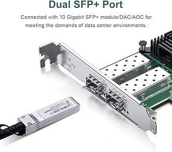 Amazon.com: ipolex 10Gb Network Card X520-DA2-Intel PCI-E Ethernet