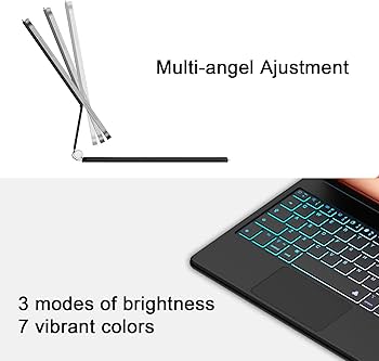 Amazon.com: VOWUBO Magic Keyboard for iPad Air 11 inch M3/M2