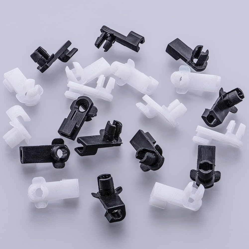 Amazon.co.jp: Rexka ドアロックエンドロッドクリップ 10セット 左