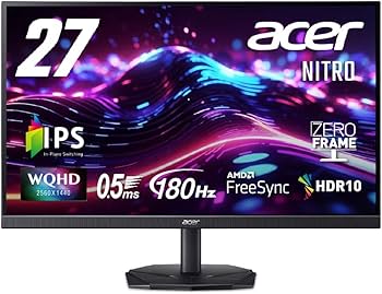Amazon.co.jp: Acer ゲーミングモニター 27インチ IPS WQHD 非光沢