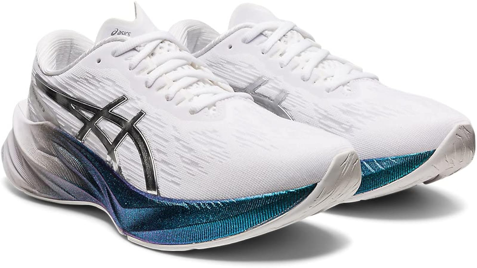 Amazon | ASICS レディース NOVABLAST 3 ランニングシューズ, ホワイト