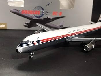 Amazon.co.jp: 激レア 日本航空 JAL DC8-61 1/200 Aeroclassics 飛行機