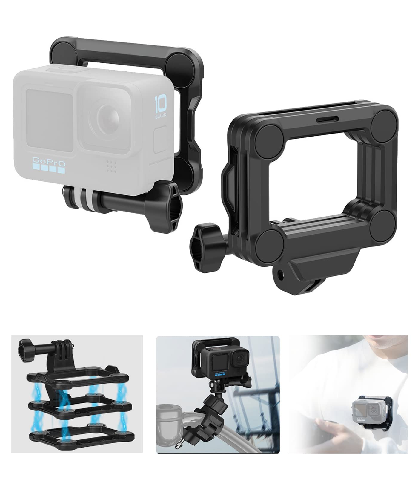 Amazon | CCOKA GoPro用マウント マグネット式 ゴープロマウント