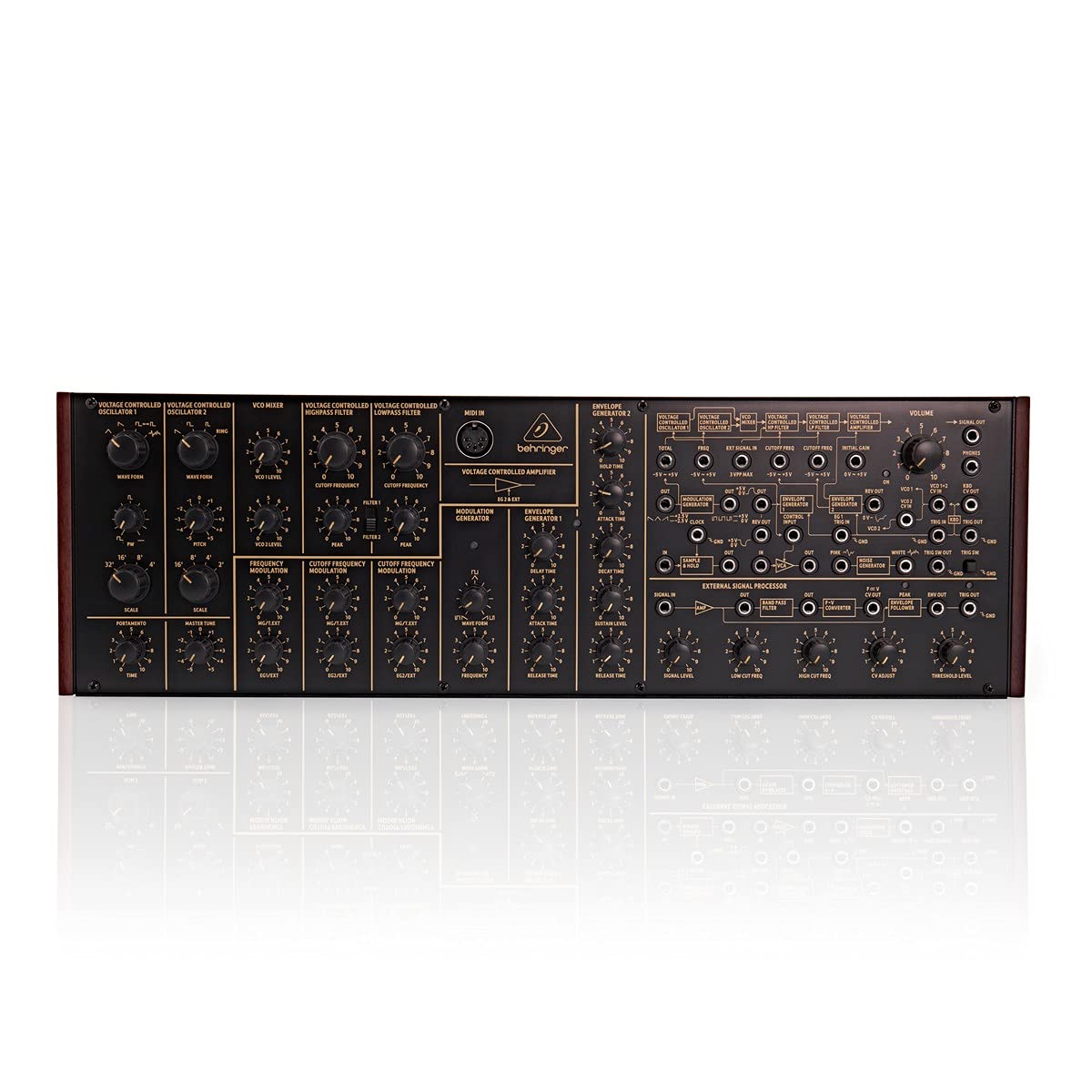 Amazon.com: Behringer K-2 Analog and Semi-Modular Synthesizer with