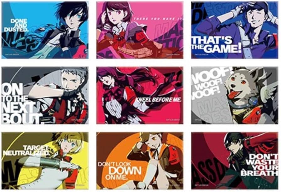 Amazon.co.jp: ペルソナ3 リロード 主人公 P3R 総攻撃 カットイン缶