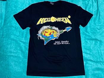 Amazon.co.jp: HELLOWEEN ハロウィン Tシャツ M バンドT ロックT 復刻