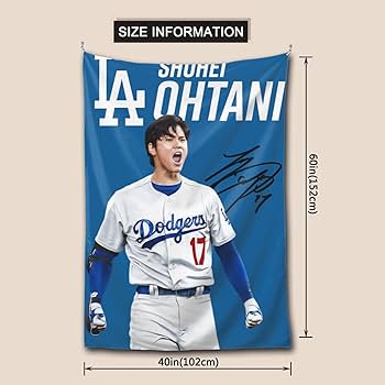 Amazon.co.jp: 大谷翔平 ドジャースタペストリー 写真ポスター 壁飾り