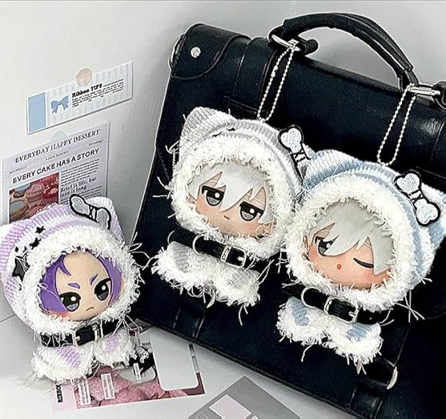 Amazon.co.jp: ぬい服 10cm 猫耳 ねこ ネコ ぬいぐるみ服 推し活