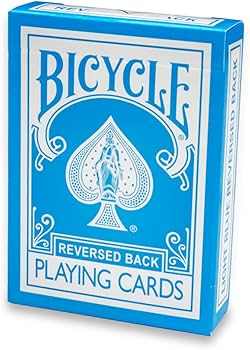 Amazon.com: Magic Makers Light Blue Bicycle Playing Cards Deck