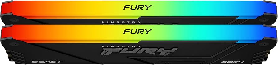 Kingston FURY Beast RGB 32GB 3200MT/s DDR4 CL16 DIMM (Kit of 2