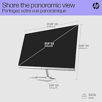 Amazon.co.jp: New_HP 24インチ FHD 1080p IPS LED アンチグレア