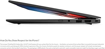 Amazon.com: Lenovo Gen 12 ThinkPad X1 Carbon Laptop with Intel