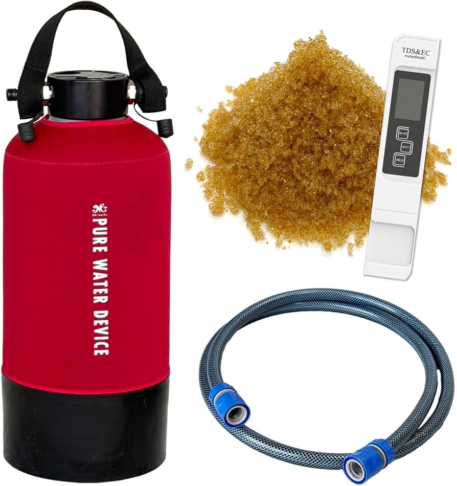 Amazon | DK-works 洗車用純水器 DK PURE WATER DEVICE 10L イオン交換