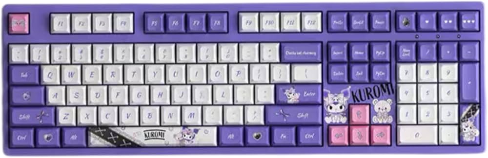 Amazon | Akko × Kuromi 公式コラボ メカニカルキーボード 3108RF
