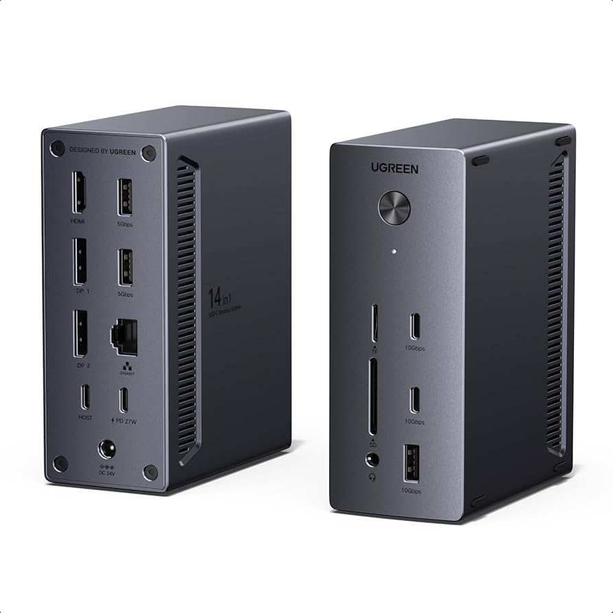 Amazon.co.jp: UGREEN ドッキングステーション 14-in-1 3画面出力