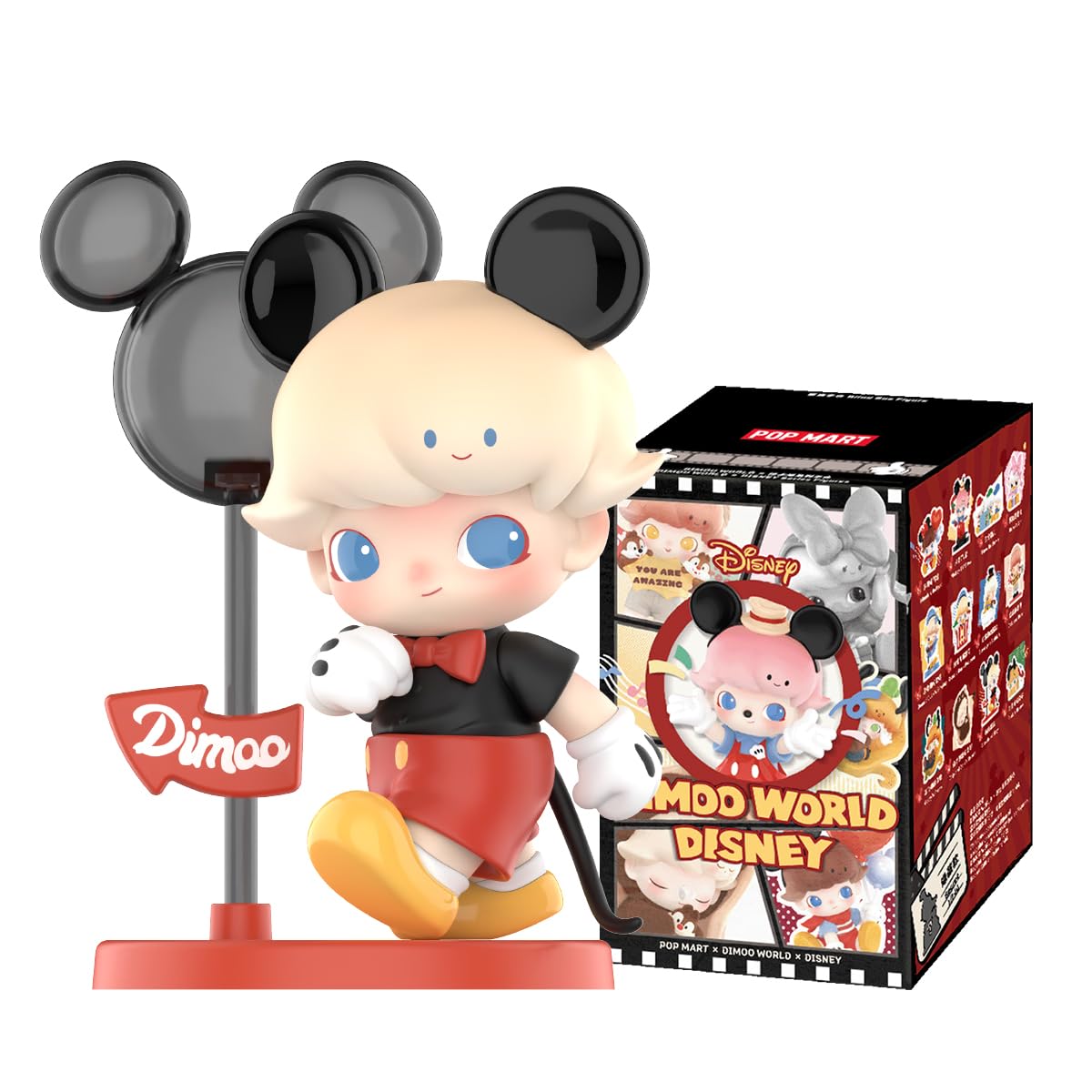 Amazon.co.jp: POP MART DIMOO WORLD × DISNEY シリーズ 【3ピース