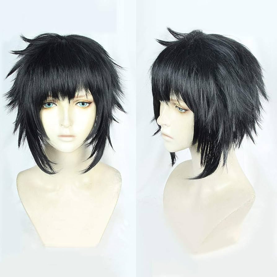 Amazon.co.jp: 獪岳 かいがく 風 コスプレウィッグ cosplay wig 耐熱