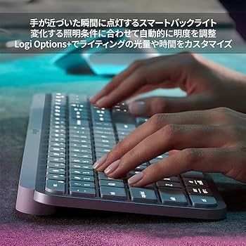 Amazon | ロジテック MX KEYS S ワイヤレス キーボード Windows Mac