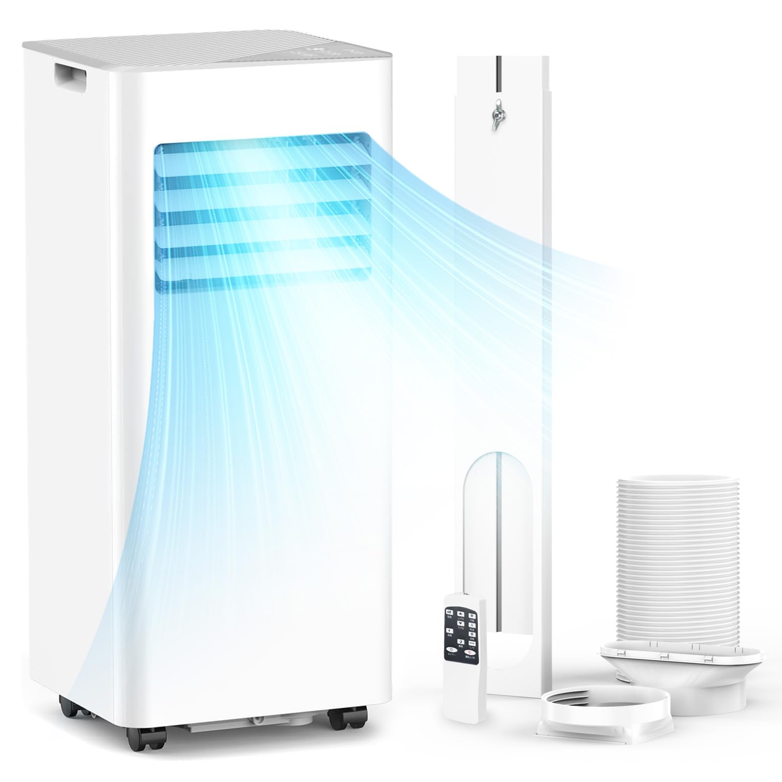 Amazon | Joy Pebble スポットクーラー 2.0kW 6-8畳対応 エアコン 工事