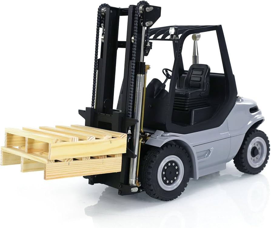 Amazon.co.jp: LESU wheelfun 1:14 RC 油圧フォークリフト メタル RTR