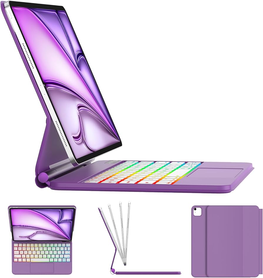 Amazon.com: Magic Keyboard Case for iPad Air 11-inch (M3 2025/M2