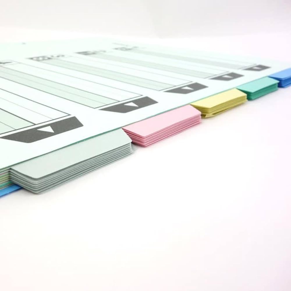 Amazon | コクヨ インデックス ファイル 仕切カード 5山 10組 A4 シキ