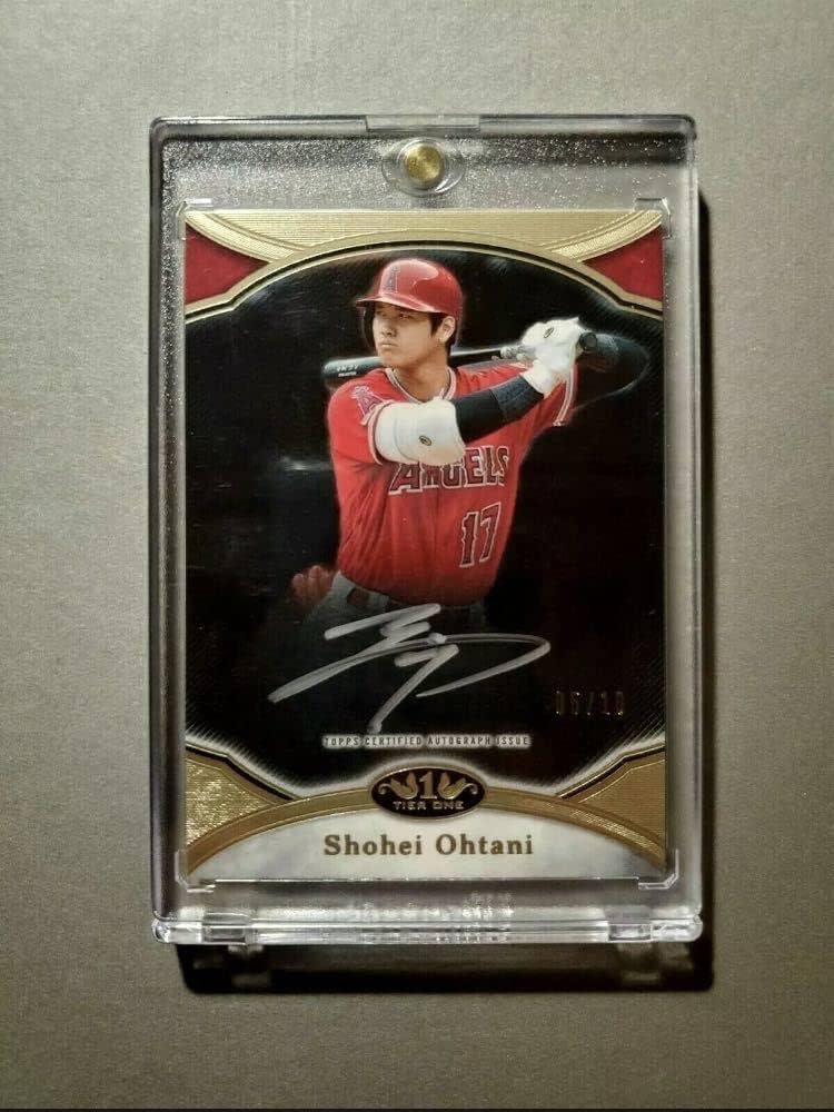 Amazon.co.jp: 大谷翔平 10枚限定 直筆サイン カードTier one シルバー