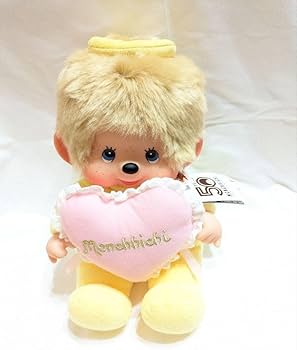 Amazon.co.jp: ラブハッピーエンジェル モンチッチ 50周年 ぬいぐるみ